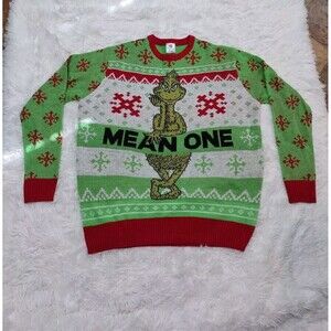 Grinch Christmas Sweater 2XL 50-52